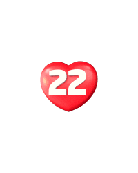 22 Sticker