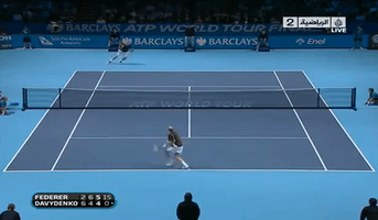 Federer Davydenko GIF