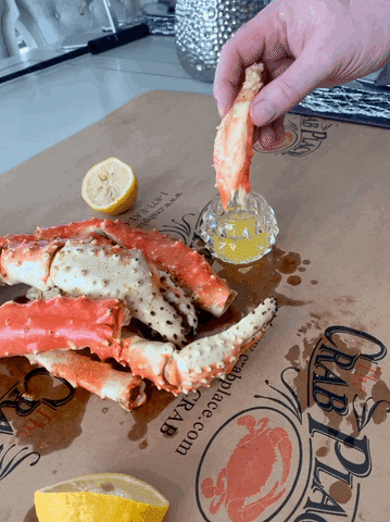 King Crab Dinner GIF by The Crab Place