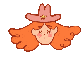 Country Girl Cowboy Sticker by allciie