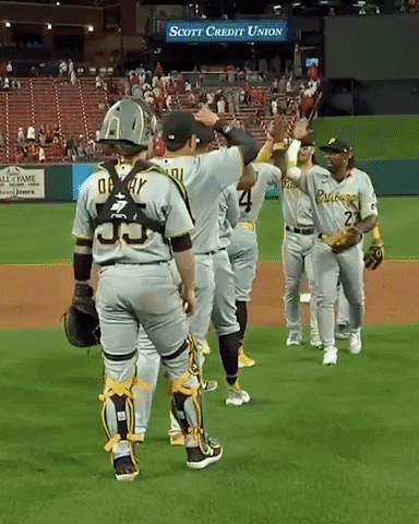 Major League Baseball Win GIF by Pittsburgh Pirates