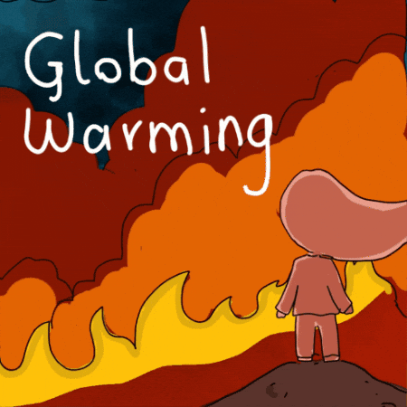 Global Warming Fire GIF