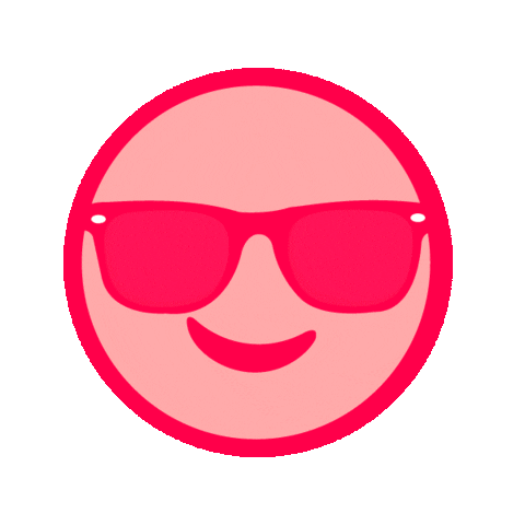 Happy Sunglasses Sticker by Clikalia