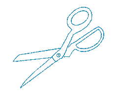 Scissors Sticker
