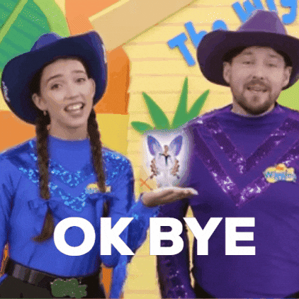 See Ya Ok Bye GIF by The Wiggles