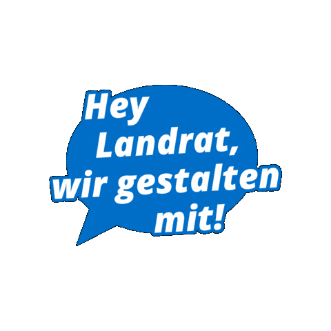 Hey Landrat Sticker by Landkreis Cham