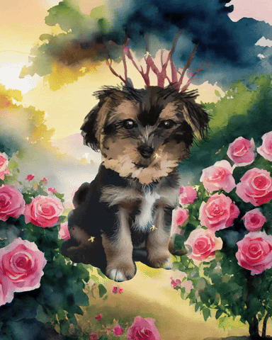 Dog Puppy GIF by sophiaqin