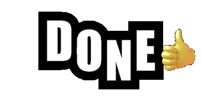 Done Sticker