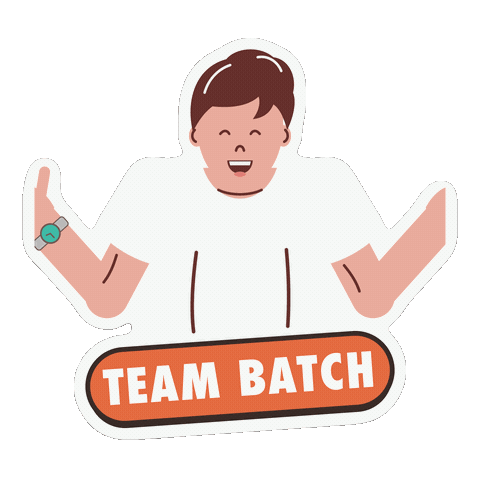 Team Couple Sticker by Meet the Batches