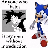 Sonic The Hedgehog Goatku GIF