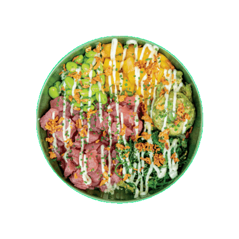 HulaHawaiianPoke Sticker