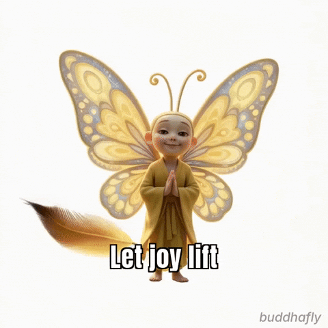 Happy Good Vibes GIF by BuddhaFlyJourney