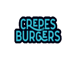 Crepes & Burgers Sticker