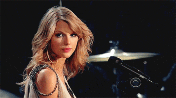 taylor swift her face says dont mess with me cuz i know what i want GIF
