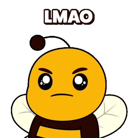 Ha Ha Ha Lol Sticker by Plan Bee Studios