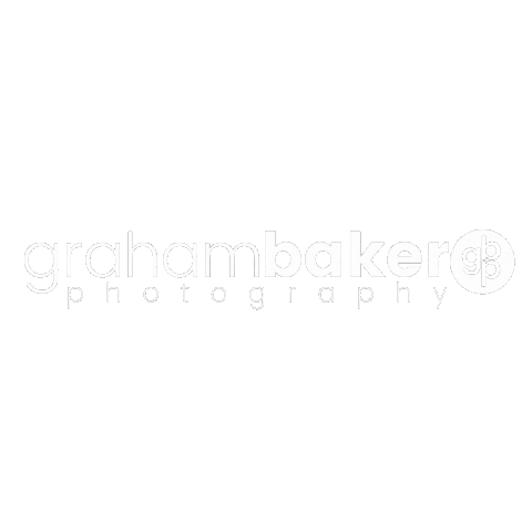 White Logo Sticker by Graham Baker Photography