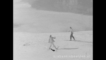 Winter Sports Woman GIF by BrabantinBeelden