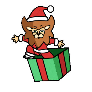 Merry Christmas Sticker by Loaded Lions