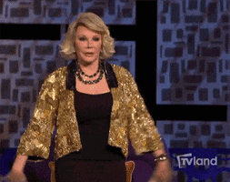 Joan Rivers Comedy GIF by TV Land Classic