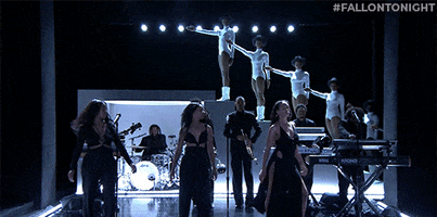 Black And White Dance GIF by The Tonight Show Starring Jimmy Fallon