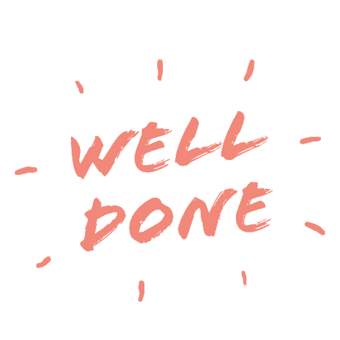 Well Done Good Job Sticker by proteinprojekt