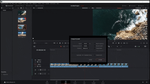 does davinci resolve support pbs file