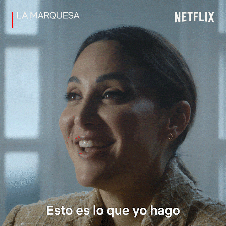 Marquesa Calentar GIF by Netflix España