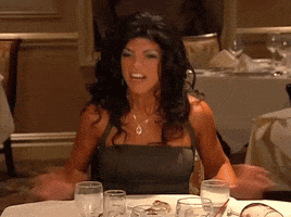 Real Housewives Table Flip GIF