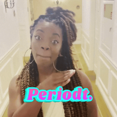Point Blank Period GIF by Kala Simmons