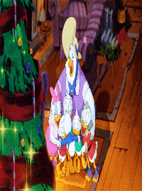 mickeys once upon a christmas disney GIF