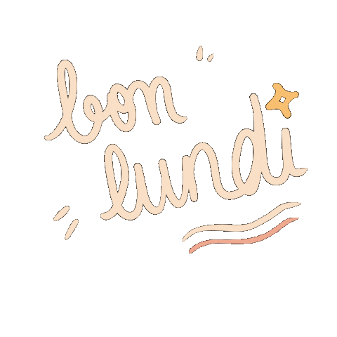 Monday Lundi Sticker