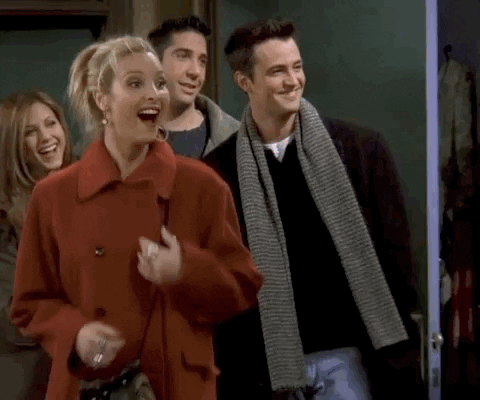 Happy Season 3 GIF by Friends - Find & Share on GIPHY
