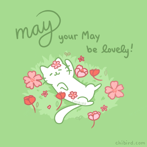 May Day GIF by Chibird - Find &amp; Share on GIPHY