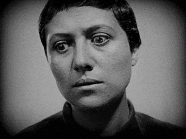 silent film maria falconetti GIF by Coolidge Corner Theatre