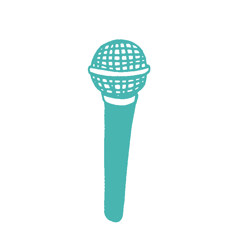 Microphone Speaker Sticker by CreativeMornings/DC for iOS & Android GIPHY