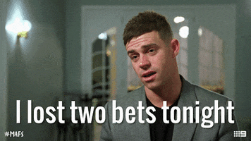 Betting Channel 9 GIF by Married At First Sight Australia