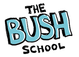BushCommunications bush go blazers bushblazers the bush school Sticker