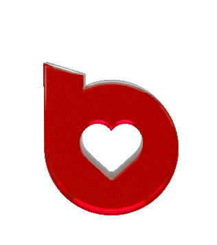 B Sticker by Beyond Communication