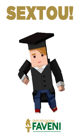 Festa Sextou Sticker by Grupo Educacional FAVENI