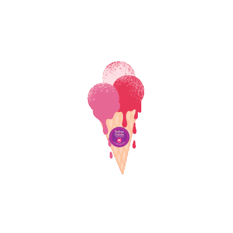 Ice Cream Love Sticker by DeliciaGeladaparacambi