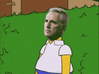Kevin McCarthy hiding in bush motion meme