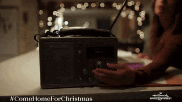 Christmas Working GIF by Hallmark Movies & Mysteries