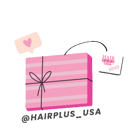 Sticker by hairplususa