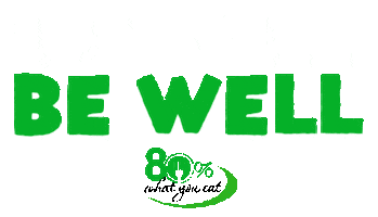 Food Vegan Sticker by 80 Percent What You Eat