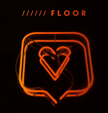 FLOORBrasil love neon floor floorbsb GIF