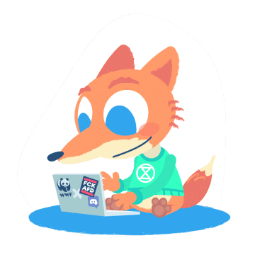 Fox Sticker