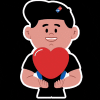 Heart Love GIF by Domino's Wow