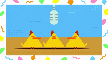 Chicken Singing GIF by Hey Duggee
