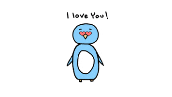 greggvalentine love i love you penguin greggvalentine GIF
