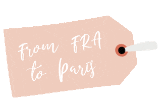 Travel Tag Sticker by Frankfurt Airport